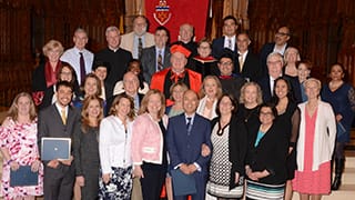 Cardinal Tobin at the Immaculate Conception Seminary School of Theology