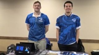 Seton hall Esport table at combine