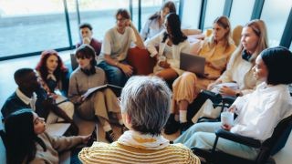 Class room, interactive group