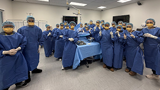Students in Operating Room