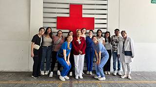 Students learned about Mexico's Healthcare.