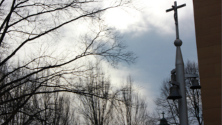 cross-bell-towerx320 A photo of bell tower in front of Jubilee Hall