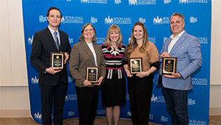 Stillman School of Business award winners.