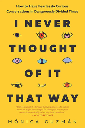 book cover: I never thought of it that way 