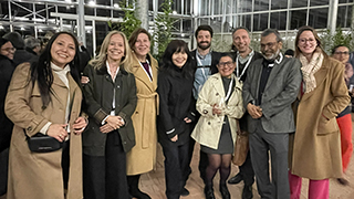 Weger with other attendees