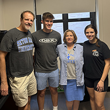 James “Jimmy” Tecza with Family