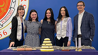 Lauren McFadden and Daniel Moore with KDP