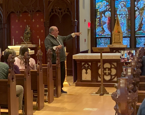 Catholic artist Brother Mickey McGrath, OSFS