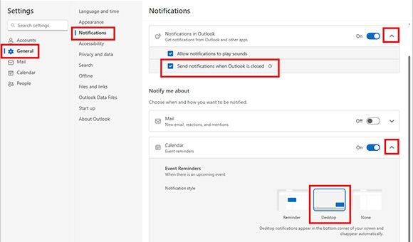 Microsoft Outlook for Windows: Calendar