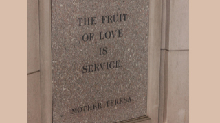 mother-teresa-quote The Fruit of Love is Service