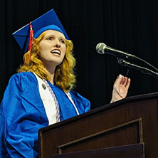 Valedictorian Olivia McCue