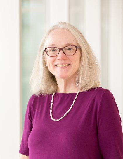A headshot of SHU professor Peggy Brady-Amoon