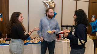 Seton Hall Graduate Students at Dessert Bar