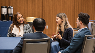 Students at a Latino Institute event. Students at a Latino Institute event.