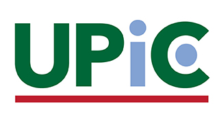 UPIC logo - the word UPIC with a circle in the C