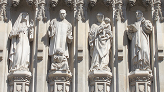 Romero and King on Westminster Abbey, London, UK