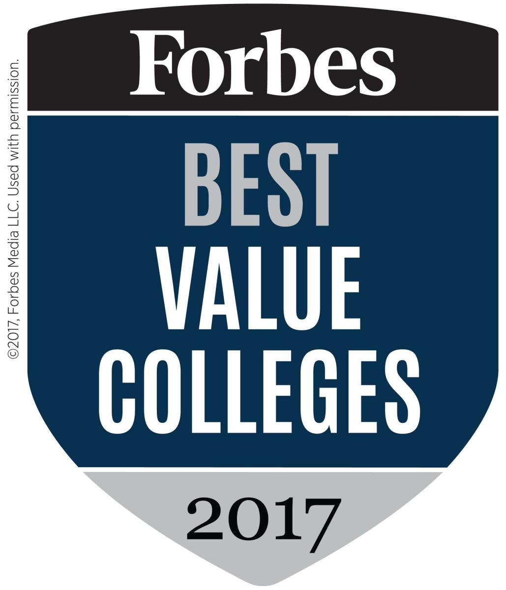 Forbes Best Value College 2017